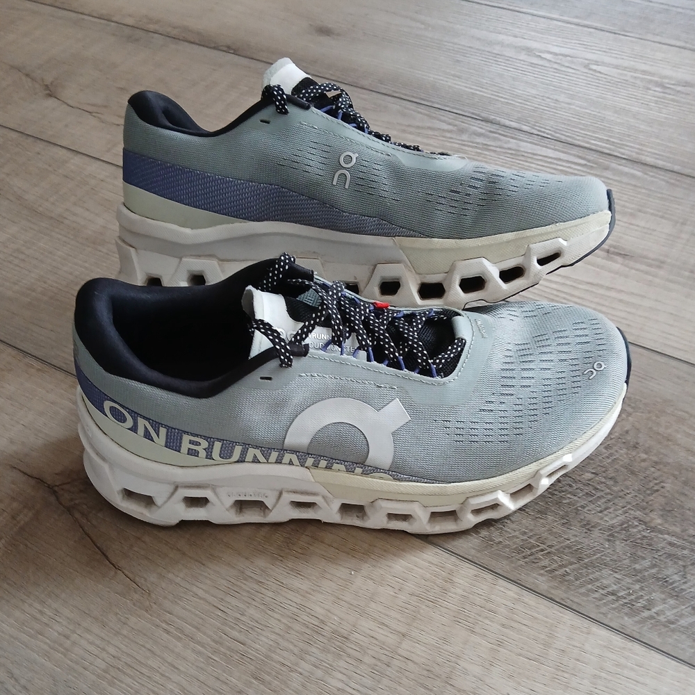 On Running Women's Sneakers - Gray and White